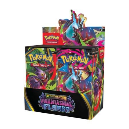 Pokémon Mega Evolution Phantasmal Flames Booster Display Box (36 Packs)