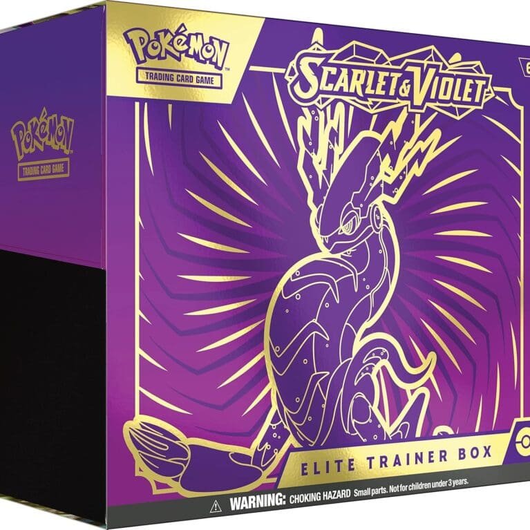 Pokémon Scarlet & Violet Base Elite Trainer Box (Purple)