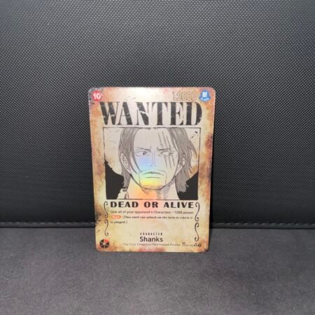 Shanks (004) (Wanted Poster) - Emperors in the New World (OP09)