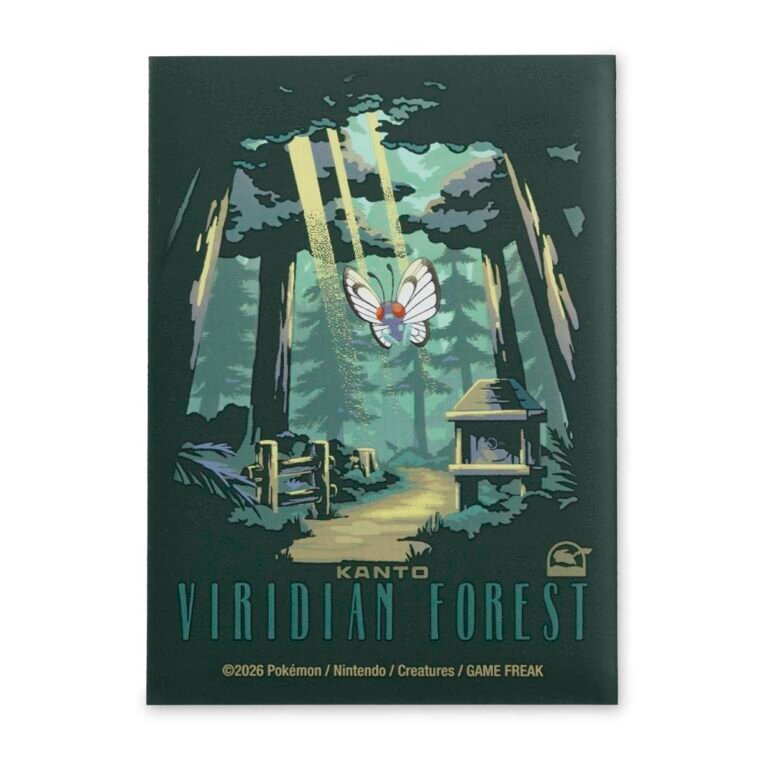 Pokémon TCG: Kanto Explore Pokémon Premium Card Sleeves (65 Sleeves)
