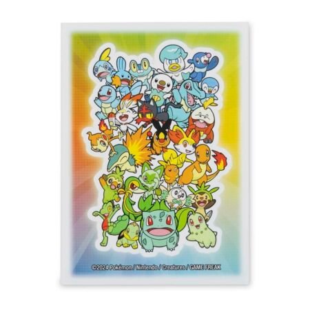 Pokémon TCG: First Partner Power Card Sleeves (65 Sleeves)