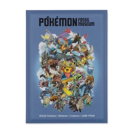 Pokémon Fossil Museum: Card Sleeves (65 Sleeves)