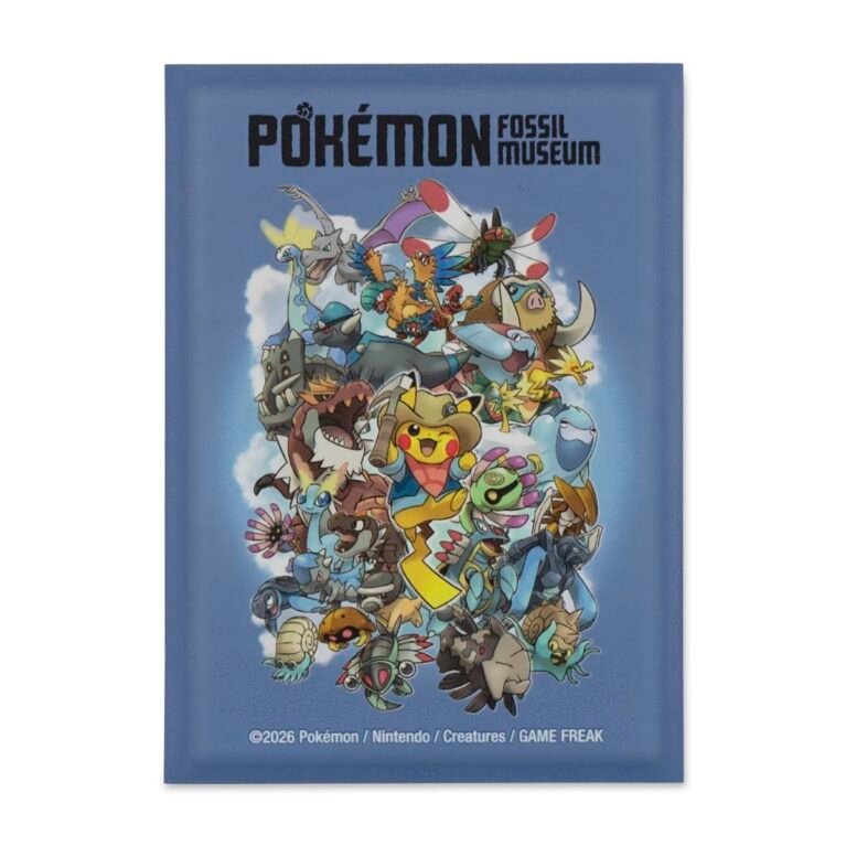 Pokémon Fossil Museum: Card Sleeves (65 Sleeves)