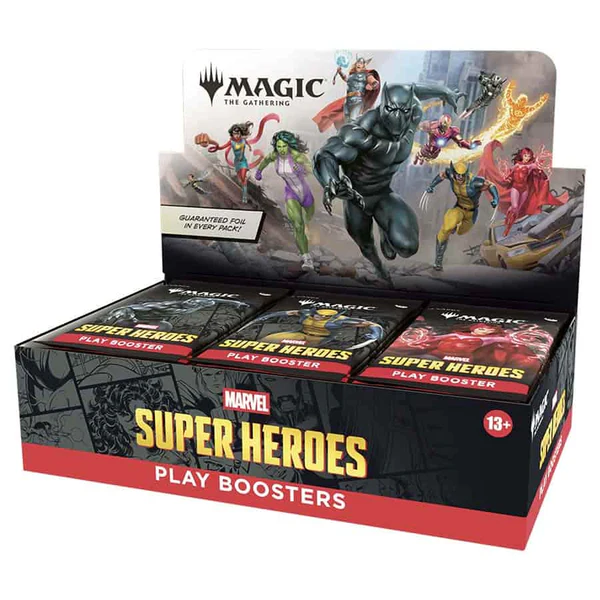 Magic the Gathering: Marvel Super Heroes Play Booster Display 30ct (ENG)