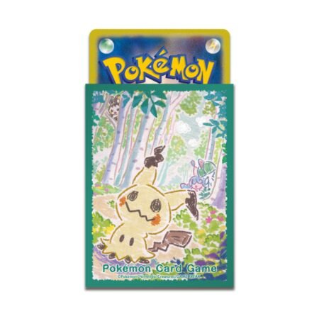 Pokémon TCG: Crayon Mimikyu [Green] - (65 Sleeves)