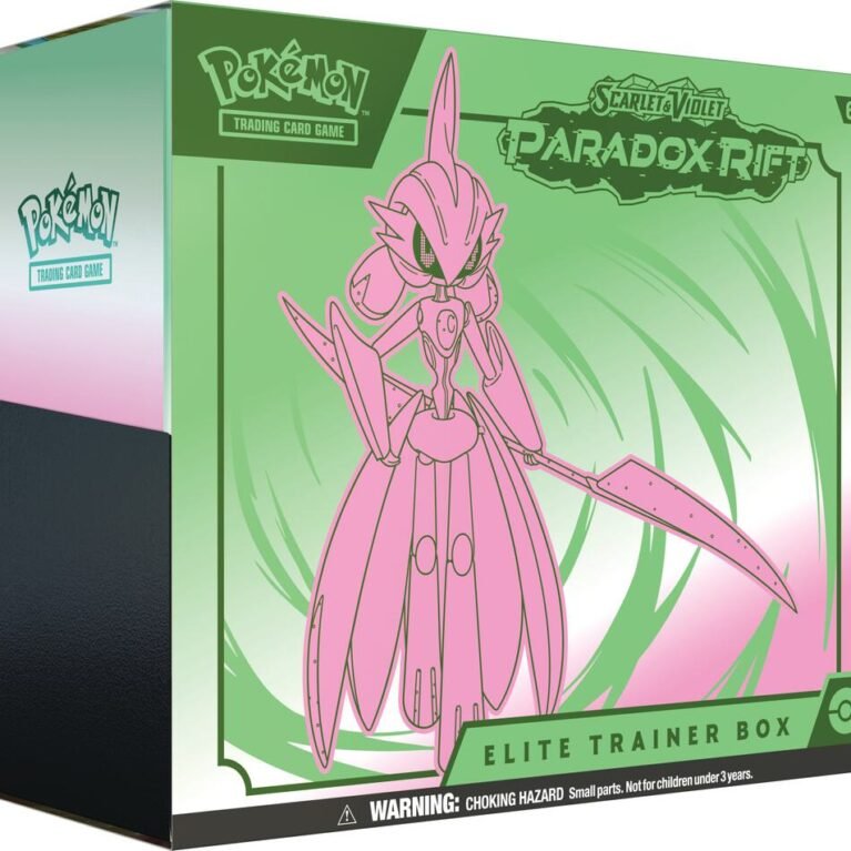 Pokémon Paradox Rift Elite Trainer Box Iron Valiant