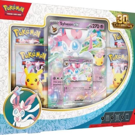 Pokémon TCG: 30th Celebration Pokémon Sylveon ex Box (Español)