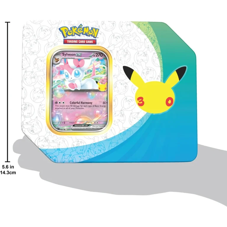 Pokémon TCG: 30th Celebration Sylveon Tin (Español)
