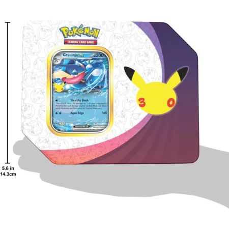 Pokémon TCG: 30th Celebration Greninja Tin (Español)