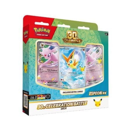 Pokémon TCG: 30th Celebration Espeon Battle Deck (Español)