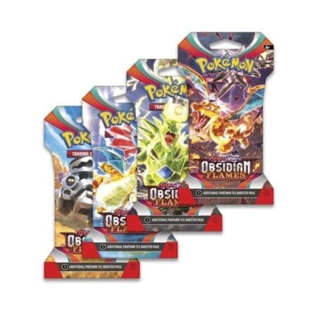 Obsidian Flames Sleeved Booster Pack (Español)